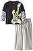 Gerber Graduates Baby Boys' Long Sleeve Top and Grey Pant Set, Guitar, 24 Months