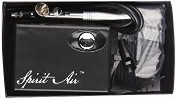 JZS Supa Deal SP16 Beauty Special Air Compressor with Air Brush Compressor Airbrush 0.4mm Needle Art Kit, Black Suit