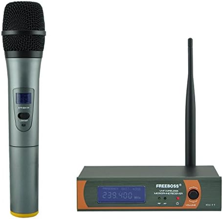 Freeboss Kv-11 VHF Single Way Handheld Wireless Microphone