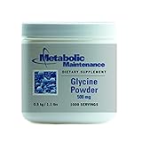 Glycine Powder 0.5 Kg/1.1 Lbs by Metabolic Maintenance