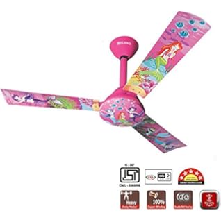 Buy Usha Kids Everyday Barbie 1200mm 75 Watt Ceiling Fan Pink