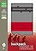 NIrV, Backpack Bible, Imitation Leather, Gray/Red