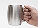 Stainless Steel Coffee Beer Tea Mugs - 14 Oz Double Walled Insulated - Set of 2 Avito - Best Value - BPA Free Healthy Choice - Shatterproof