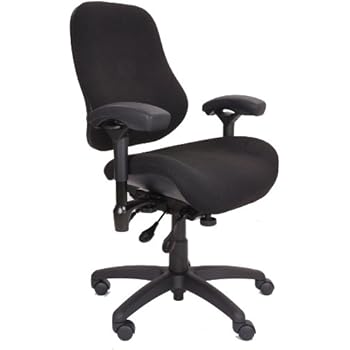 Amazon Com Bodybilt J2504x Blue Fabric Xl High Back Task