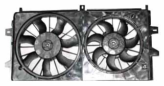 TYC 621420 Cooling Fan Assembly Compatible with 2006-2011 Chevrolet Impala , Black - Thumbnail 5