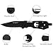 beegod Folding Survival Knife Multitool include Flathead and Phillips Screwdriver for Hunting and Tactical