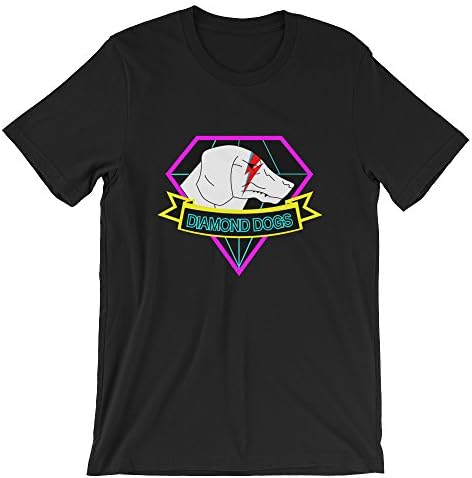 Zanzibarland Diamond Dogs T-Shirt Retro Design Featuring Ziggy Stardust from