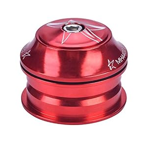 Bike Headset Set 44mm Bicycle Headset Aluminium Alloy Bike Front Fork Stem Headset for Bike Replacement Bike Accessory…