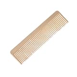 KingWo Metal Comb Professional Quality Hairdressing Barber Pack for Men & Women Gold Decoration Hairdressing Styling Salon Combs Hair cutting Tool