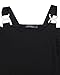 ZANZEA Women's Sexy Cut Out Off Shoulder Slim Long Sleeve Strap Top Shirt Blouse G-Black XXL