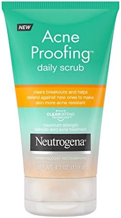 neutrogena acne proofing daily facial gel cleanser