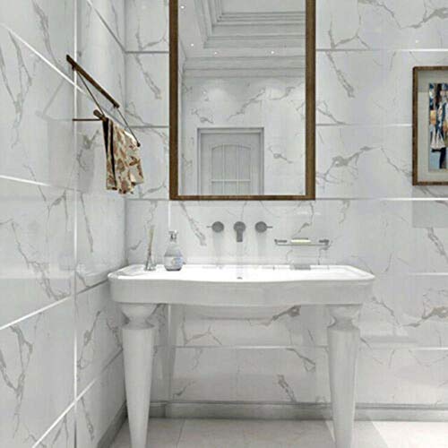 Womdee Self-Adhesive Ceramics Tile Mildewproof Edges Tape, Caulk and Trim Strips, Decorative Corner Side Edges Strip Cover Gaps Around Walls, Ceilings, Baseboards, Backsplash, Toilets Etc.