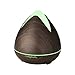 Di'omani Essential Oil Diffuser Large Humidifier Purifier 400ml Quiet Mist Aromatherapy Ultrasonic Relaxing 7 Color Changing LED Lights Safe Auto Shut-off For Baby Kids Office Home - Wood Grain