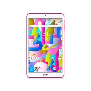 SPC Lightyear Android-tablet, 20,3 cm (8 inch), IPS-display, intern geheugen 16 GB, RAM 2 GB, WLAN, Bluetooth, roze