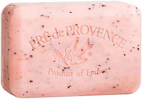 Aix En Provence Triple Milled French Soap - Almond Scented Shea Butter Bar 200g (7 Oz)