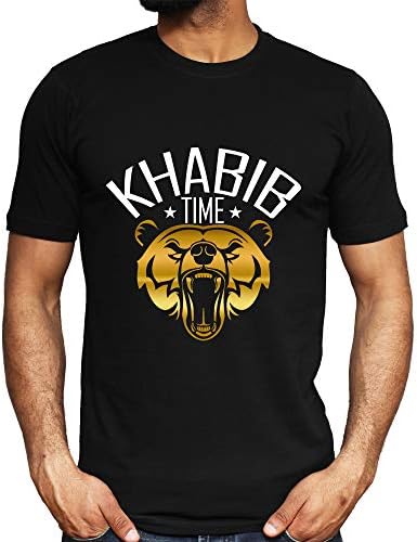 Khabib Nurmagomedov T Shirt MMA Mixed Martial Arts Top Mens