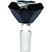 SCIENTIFIC SUPPLIES, 12-900 BOWL BIG DIAMOND BLACK 14MM