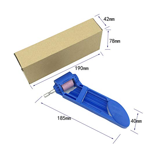 XuBa Straight Shank Grinding Wheel Drill Bit Sharpener Portable Drill Bit Powered Tool Parts