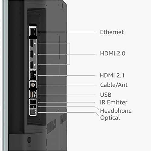 Allnew Amazon Fire TV 55" Omni QLED Series 4K UHD smart TV, Dolby
