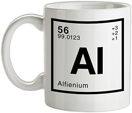 ALFIE - Periodic Element White Ceramic Coffee Mug 11oz