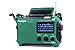 Kaito KA500GRN 5-Way Powered Emergency AM/FM/SW Weather Alert Radio, Green