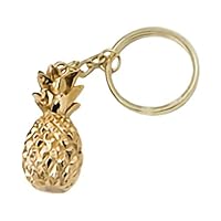 Fashioncraft gold pineapple themed key chain