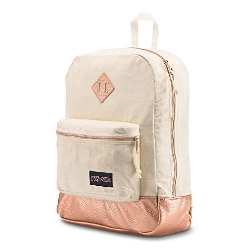 gold jansport backpack