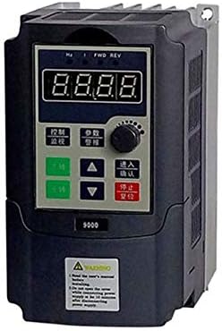 Mini Portable 0.75kw-G 220V Single Phase Frequency Converter 220V 3 Phases Output Frequency Inverter Built-in User Timer - Black