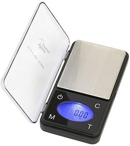 Smart Weigh ZIP600 Ultra Slim Digital Pocket Scale with Counting Feature 600