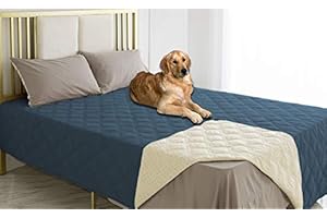 Ameritex Waterproof Dog Bed Cover Pet Blanket with Anti-Slip Back for Furniture Bed Couch Sofa