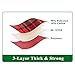 Ivenf Christmas Stockings, 4 Pcs 18 inches Burlap with Large Plaid Snowflake and Plush Faux Fur Cuff Stockings, for Family Holiday Xmas Party Decorations