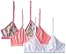 Fruit of the Loom Girls' 3-Pack Cotton Convertible Bralette – Adjustable & Versatile