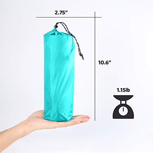 VOLADOR Inflatable Sleeping Pad, Camping Air Mattress Portable Self Inflating Sleeping Mat Pillow Outdoor Camping Backpacking Travel - Thumbnail 3