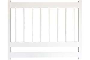Aqua Select Above Ground Swimming Pool Resin Safety Pool Fence Gate | Premium Quality UV Protected Vinyl | Keeps Pool Toys in and Intruders Out | White