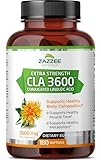Zazzee High Potency CLA 3600, 180 Softgels, 3600 mg