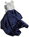 Carter's Plush Security Blanket Hippo, Grey/Navy