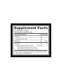 Optimum Nutrition Gel suave, BON-090, Aceite de pescado, 1