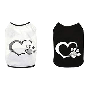 WFWUK Vestiti per Cani Taglia Media Cappottino Cane Estate Abbigliamento Cani Estate Vestiti Carini Vestiti per Cuccioli…