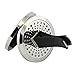 Jenia 30mm Car Air Freshener Aromatherapy Essential Oil Diffuser Locket With Vent Clip Stainless Steel