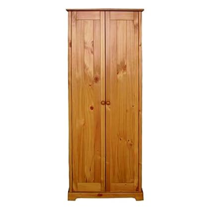 Wardrobes Baltic Pine 2 Door Amazon Co Uk Kitchen Home