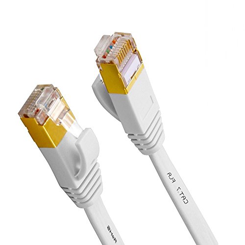 Ethernet cable flat cat7 30awg high speed ethernet patc…