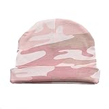 Crazy Baby Clothing Baby Beanie One Size in Color Pink Camo