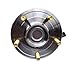 Detroit Axle - Rear Wheel Bearing Hub for 08-11 Dodge Grand Caravan Chrysler Town & Country 09-12 Volkswagen Routan 2008 2009 2010 2011 2012 Wheel Bearing and Hub Assembly