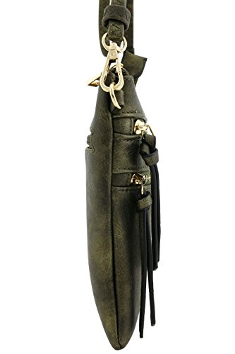 2 Functional+Multi+Pocket+Crossbody+Antique