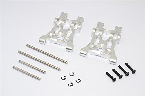 HPI Savage XS Flux Upgrade Parts Aluminum Front/Rear Lower Arm - 1 Pr Set Silver