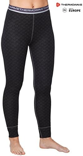 Thermowave MERINO XTREME/Womens Merino Wool Thermal Pants/BLACK - L