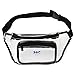 360 DESIGN BOX Clear Fanny Pack, Adjustable Transparent Clear Waist Bag, NFL Stadium Approved Clear Purse, Festival Clear Bag
