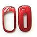 WFMJ Red Paint Remote Key Case Cover Fob for Dodge Challenger Charger Dart Durango Journey Grand Cherokee Keyless Key Bag Fob