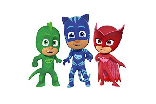 Little Kids PJ Masks Owlets Glider Bubble Blower Vehicle, Includes 4Oz of Bubbles Toy, Red - Thumbnail 3