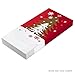 Hallmark Christmas Gift Wrap Sleeve Bundle - Merry Christmas, Tree, Snowflakes (3 Shirt Boxes, 3 Wrap Sleeves, 3 Ribbons, 3 Gift Tags)